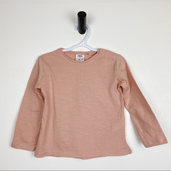 Zara Other - Zara Long Sleeve T-shirt With Snap Fasteners